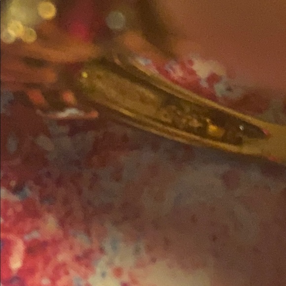 Gold tone Sterling 925🇺🇸ring 7stone Sz9+Puerto🇵🇷Rico 3-piece set+4.5”maracas set - Picture 9 of 17